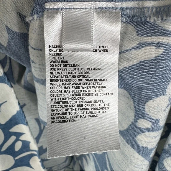 MARIMEKKO x UNIQLO Denim Camisole Dress - Light Blue - Sz XS - Picture 14 of 16